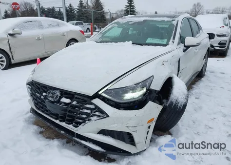 2021 Hyundai Sonata Sel из США, поврежденный, VIN 5NPEF4JA0MH099561